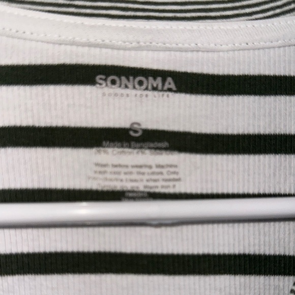 Sonoma Goods For Life Women’s
Stripe Mix Long Sleeve Collared Shirt - Picture 7 of 8